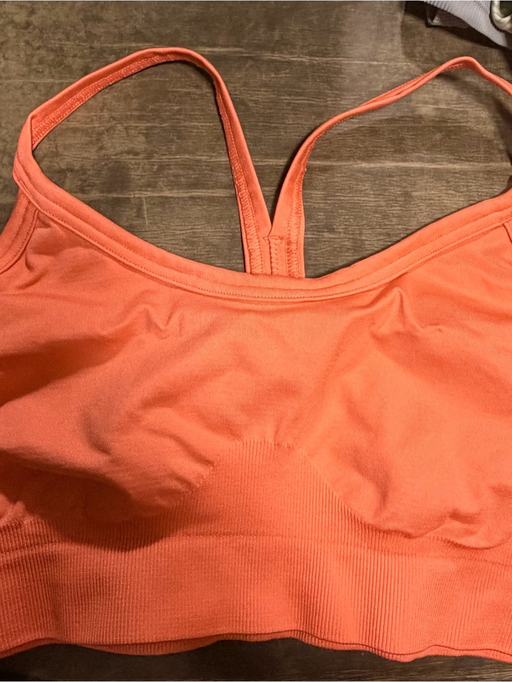 Gymshark Sweat Seamless Orange Sports Bra